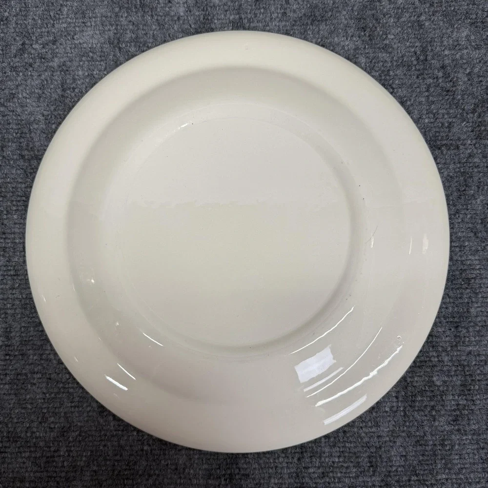 VTG Royal Currier & Ives Blue White Chop Plate 12